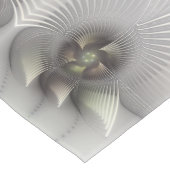 Moderne Abstrakte 3D Shape Fraktal Art Mittelgroßer Tischläufer (Ecke)