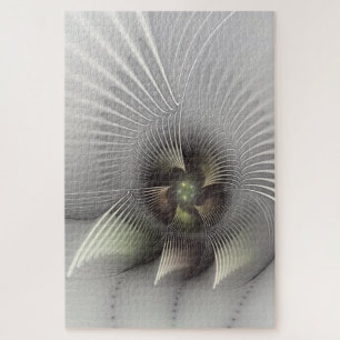 Moderne Abstrakte 3D Shape Fraktal Art Puzzle
