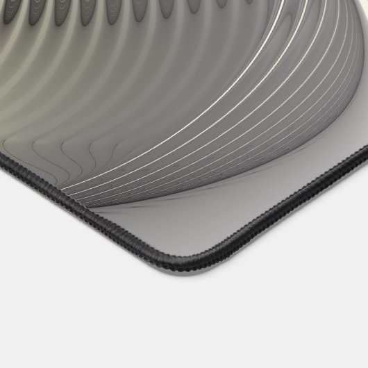 Moderne Abstrakte 3D Shape Fraktal Art Schreibtischunterlage (Ecke)