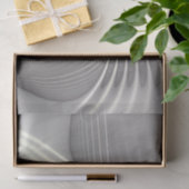 Moderne Abstrakte 3D Shape Fraktal Art Seidenpapier (Geschenk)