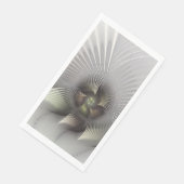 Moderne Abstrakte 3D Shape Fraktal Art Serviette (Ecke)