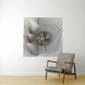 Moderne Abstrakte 3D Shape Fraktal Art Wandteppich (Beispiel (Horizontal))