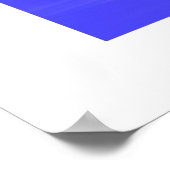 moderne abstrakte Acrylkunde Poster (Ecke)