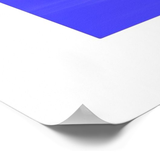 moderne abstrakte Acrylkunde Poster (Ecke)