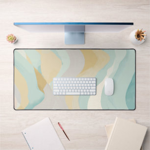 Moderne abstrakte Aquarell Groß Laptop-Computer Schreibtischunterlage