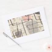 Moderne abstrakte Aufkleber aus dem Mittelalter (Umschlag)