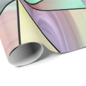 Moderne Abstrakte Barockkunst Geschenkpapier (Rolleneckpunkt)