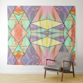 Moderne Abstrakte Barockkunst Wandteppich (Beispiel (Horizontal))