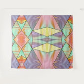 Moderne Abstrakte Barockkunst Wandteppich (Vorderseite (Horizontal))