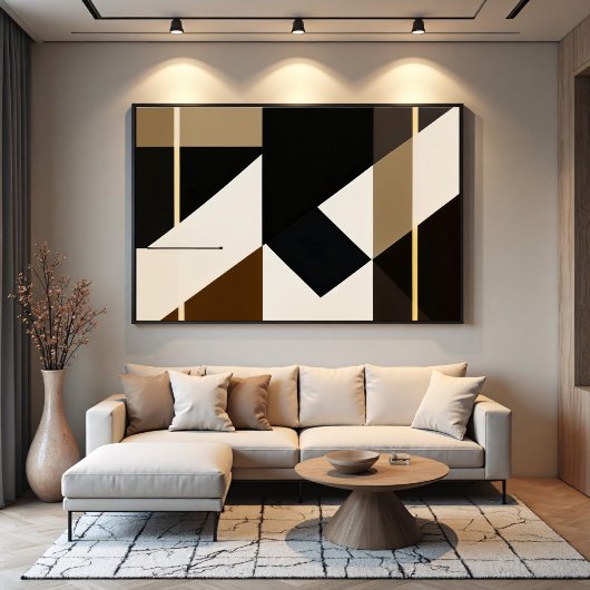 Moderne abstrakte Bauhaus-Inspiration Poster