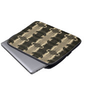 Moderne abstrakte Bilder Laptopschutzhülle (Vorne Knopf)