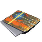 Moderne abstrakte Bilder Laptopschutzhülle (Vorne Knopf)