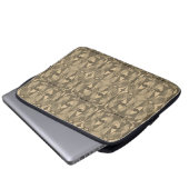 Moderne abstrakte Bilder Laptopschutzhülle (Vorne Knopf)