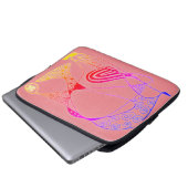 Moderne abstrakte Bilder Laptopschutzhülle (Vorne Knopf)