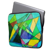 Moderne abstrakte Bilder Laptopschutzhülle (Vorderseite Links)
