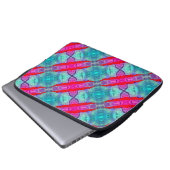 Moderne abstrakte Bilder Laptopschutzhülle (Vorne Knopf)