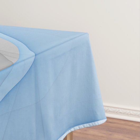 Moderne Abstrakte blaugraue Fraktal Grafik Tischdecke (Beispiel)