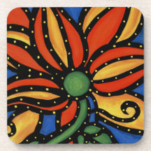 Moderne abstrakte Blume