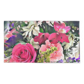 Moderne Abstrakte Blume Kissenbezug (Rückseite-Links)