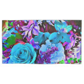 Moderne Abstrakte Blume Kissenbezug (Vorderseite-Links)