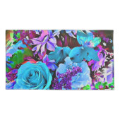 Moderne Abstrakte Blume Kissenbezug (Rückseite-Links)