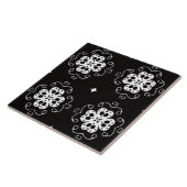 moderne abstrakte Blumenfliese Fliese (Seite)