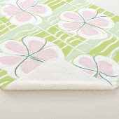 Moderne abstrakte Blumengestaltung (9) Sherpadecke (3/4)