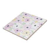 Moderne abstrakte Blumengestaltungslinie (6) Fliese (Seite)