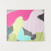 Moderne abstrakte Bochobänder Wandteppich (Vorderseite (Horizontal))