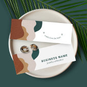 Moderne Abstrakte Boho Earring Display Card