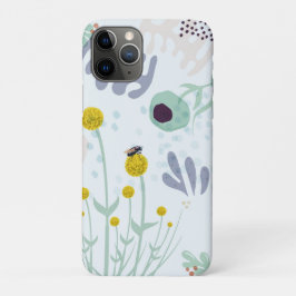 Moderne abstrakte botanische gelbe Billy-Button Case-Mate iPhone Hülle