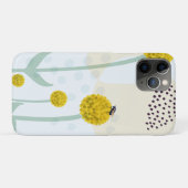 Moderne Abstrakte Botanische Gelbe Billy-Knöpfe Case-Mate iPhone Hülle (Rückseite (Horizontal))