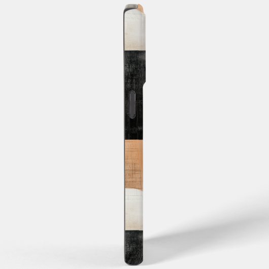 Moderne Abstrakte botanische Kunst - erdig Minimal Case-Mate iPhone Hülle (Rückseite / Rechts)