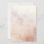 Moderne Abstrakte Cocktails und Party für Konversa Einladung (Rückseite)