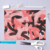 Moderne Abstrakte Cornflakes Seidenpapier (Handwerk)