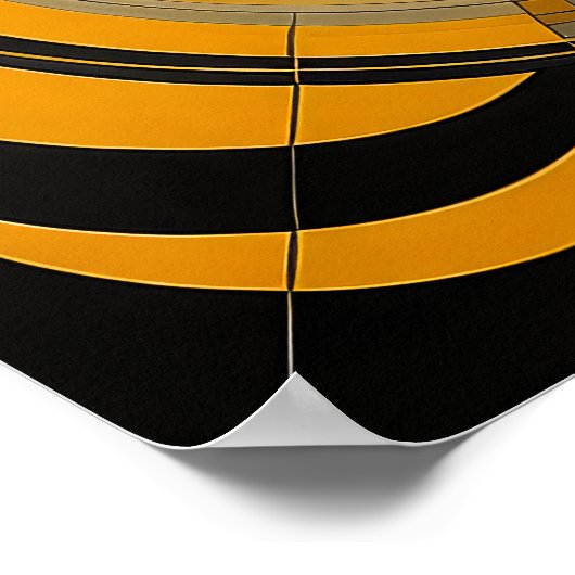 Moderne abstrakte Design-Futurismus XI Poster (Ecke)