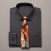 Moderne abstrakte Design-Krawatte mit mehrfarbigem Krawatte