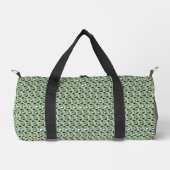 Moderne abstrakte digitale Musterdesign 1239 Duffle Bag (Vorderseite)
