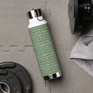 Moderne abstrakte digitale Musterdesign 1239 Trinkflasche