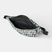 Moderne abstrakte digitale Musterdesign 1242 Bauchtasche (Offen)