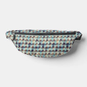 Moderne abstrakte digitale Musterdesign 1242 Bauchtasche (Ablage )