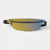 Moderne abstrakte digitale Musterdesign 1243 Bauchtasche (Vorderseite)