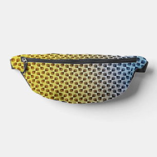 Moderne abstrakte digitale Musterdesign 1243 Bauchtasche