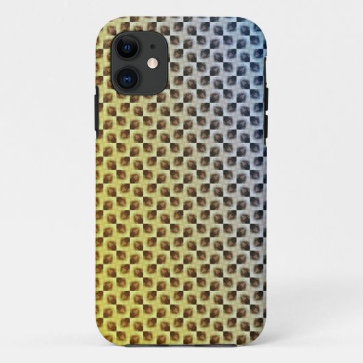 Moderne abstrakte digitale Musterdesign 1243 Case-Mate iPhone Hülle (Rückseite)