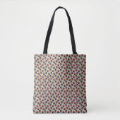 Moderne abstrakte digitale Musterdesign 1245 Tasche (Vorderseite)