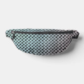 Moderne abstrakte digitale Musterdesign 1246 Bauchtasche (Ablage )