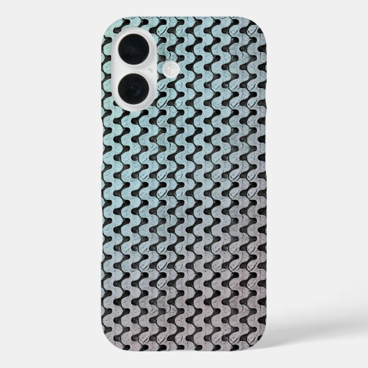 Moderne abstrakte digitale Musterdesign 1246 Case-Mate iPhone Hülle (Rückseite)