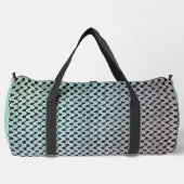Moderne abstrakte digitale Musterdesign 1246 Duffle Bag (Vorderseite)