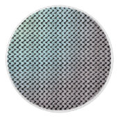 Moderne abstrakte digitale Musterdesign 1246 Keramikknauf (Vorderseite)