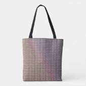 Moderne abstrakte digitale Musterdesign 1260 Tasche (Rückseite)